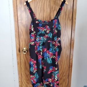 Tropical Floral Dress